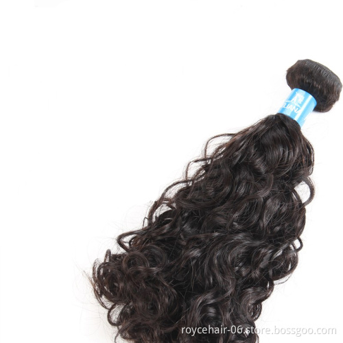 Xuchang Factory Directly Wholesale 8A 9A 10APeruvian Water Wave Human Hair Extension Bundles